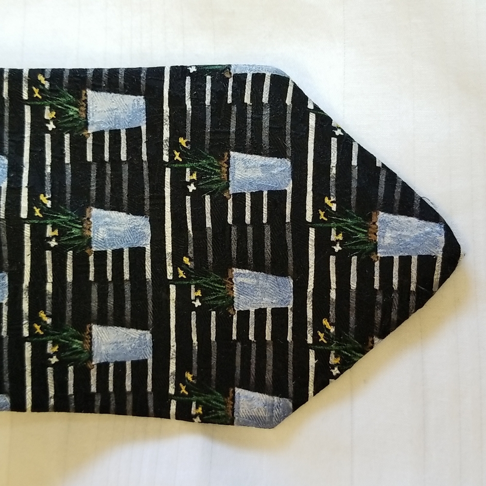 Ermenegildo Zegna Floral Silk Tie